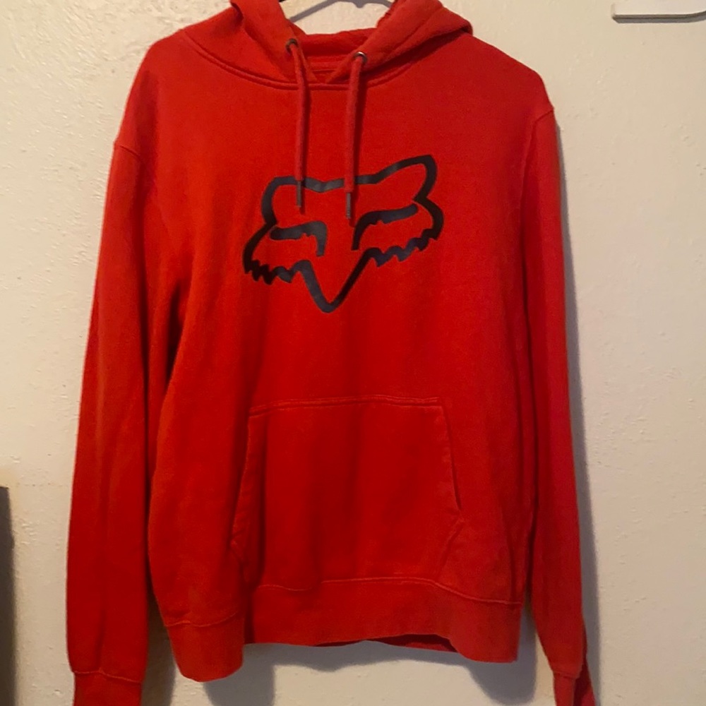 Red fox racing hoodie
